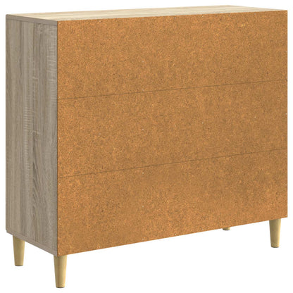 Credenza Rovere Sonoma 89 x 34,5 x 80 cm Legno ingegnerizzato
