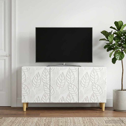 Mobile TV 99 x 34,5 x 50 cm Bianco Legno ingegnerizzato | homemem39
