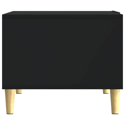 Tavolino da salotto Nero 90 x 50 x 40 cm Legno ingegnerizzato | homemem39