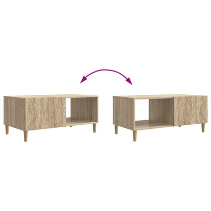 Tavolino da salotto Rovere Sonoma 90 x 50 x 40 cm | homemem39