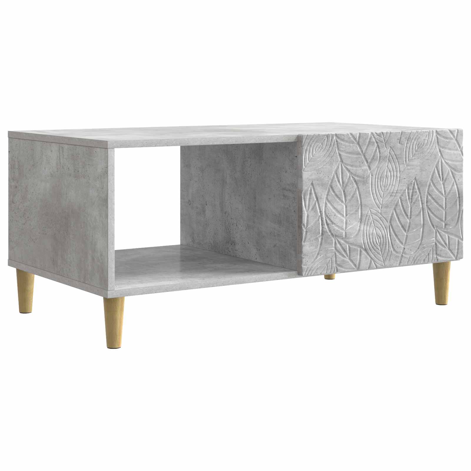 Tavolino da salotto Grigio Cemento 90 x 50 x 40 cm | homemem39