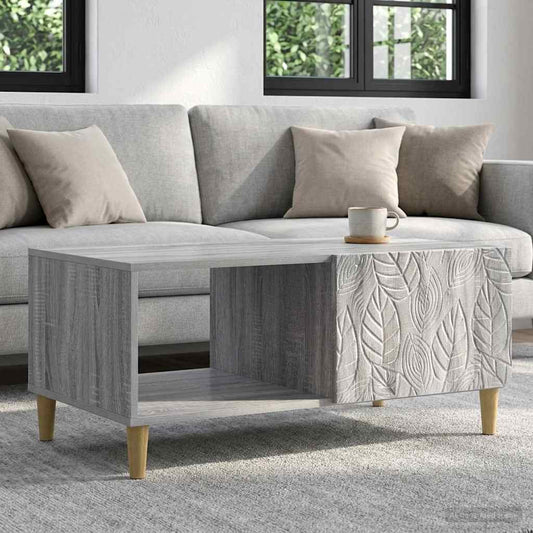 Tavolino da salotto Sonoma grigio 90 x 50 x 40 cm | homemem39