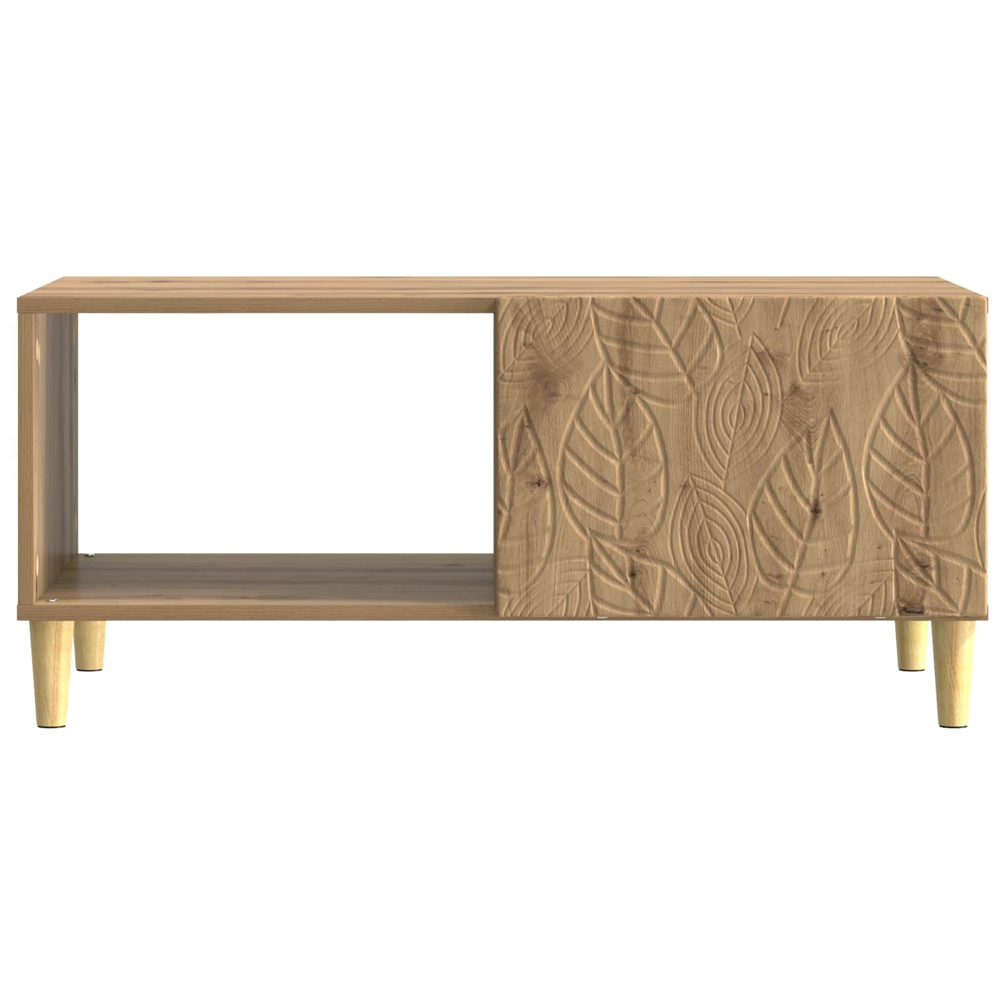 Tavolino da salotto Rovere Artigianale 90 x 50 x 40 cm | homemem39