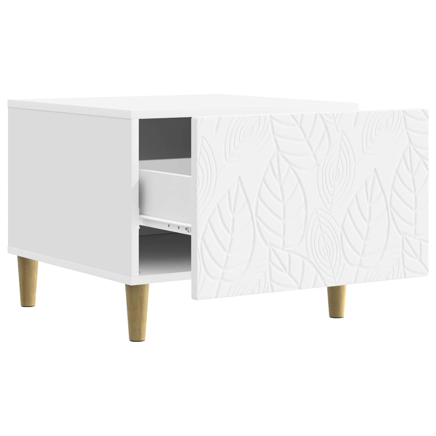 Tavolino da salotto Bianco 50 x 49 x 40 cm Legno ingegnerizzato | homemem39