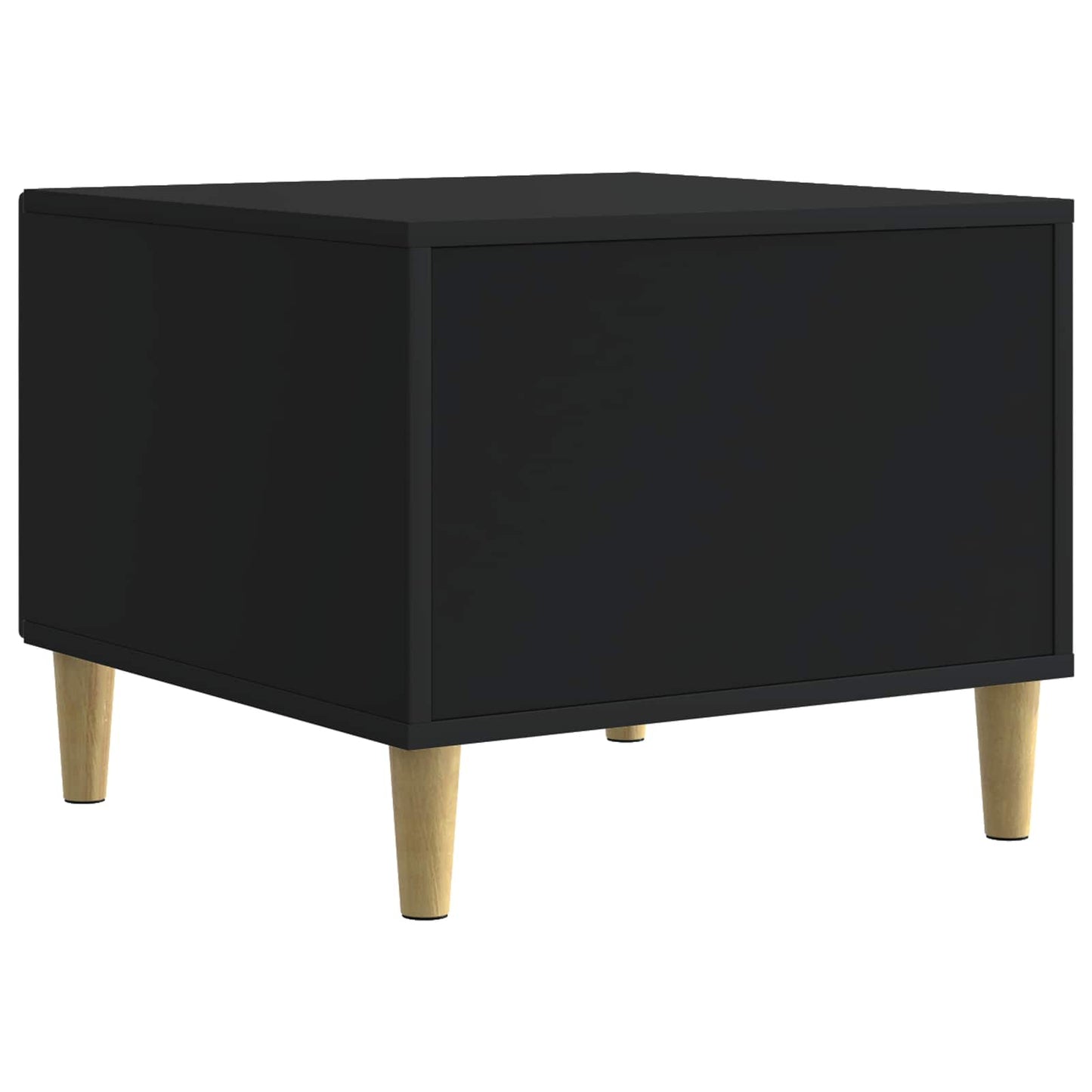 Tavolino da salotto Nero 50 x 49 x 40 cm Legno ingegnerizzato | homemem39