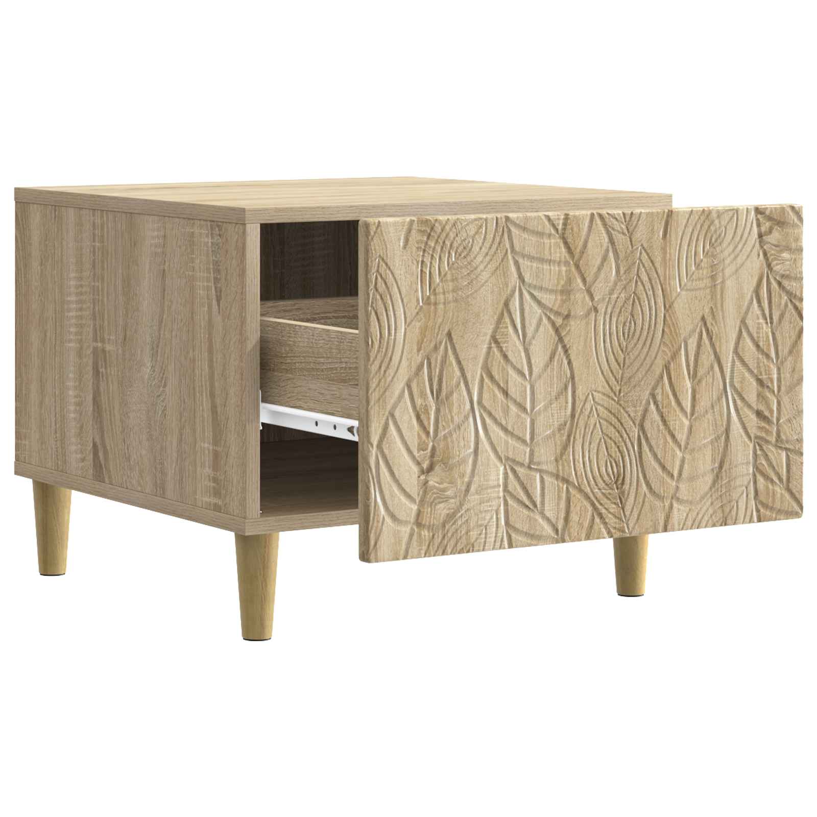 Tavolino da salotto Rovere Sonoma 50 x 49 x 40 cm | homemem39