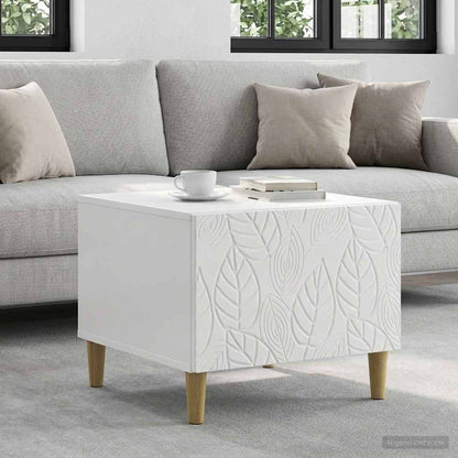 Tavolino da salotto Bianco Lucido 50 x 49 x 40 cm | homemem39