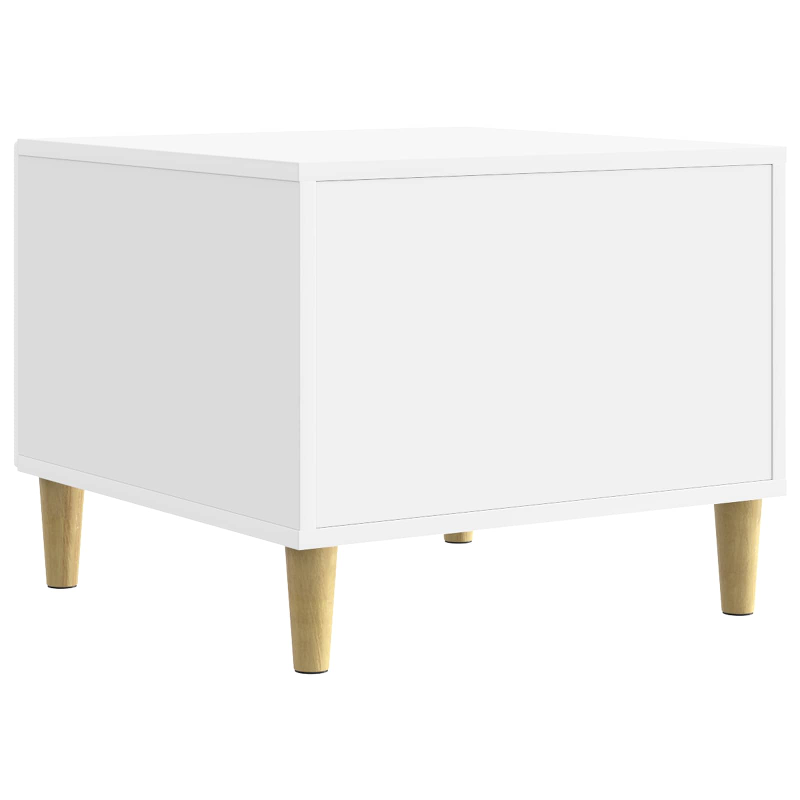 Tavolino da salotto Bianco Lucido 50 x 49 x 40 cm | homemem39
