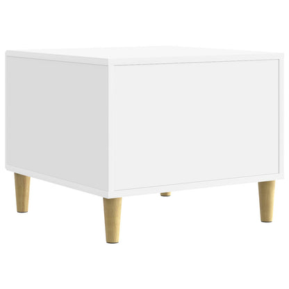 Tavolino da salotto Bianco Lucido 50 x 49 x 40 cm | homemem39