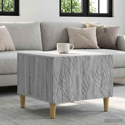 Tavolino da salotto Sonoma grigio 50 x 49 x 40 cm | homemem39