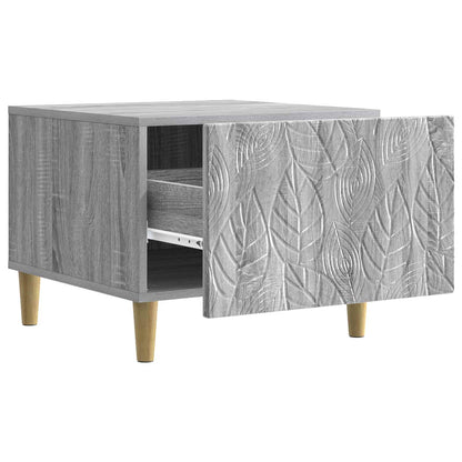 Tavolino da salotto Sonoma grigio 50 x 49 x 40 cm | homemem39