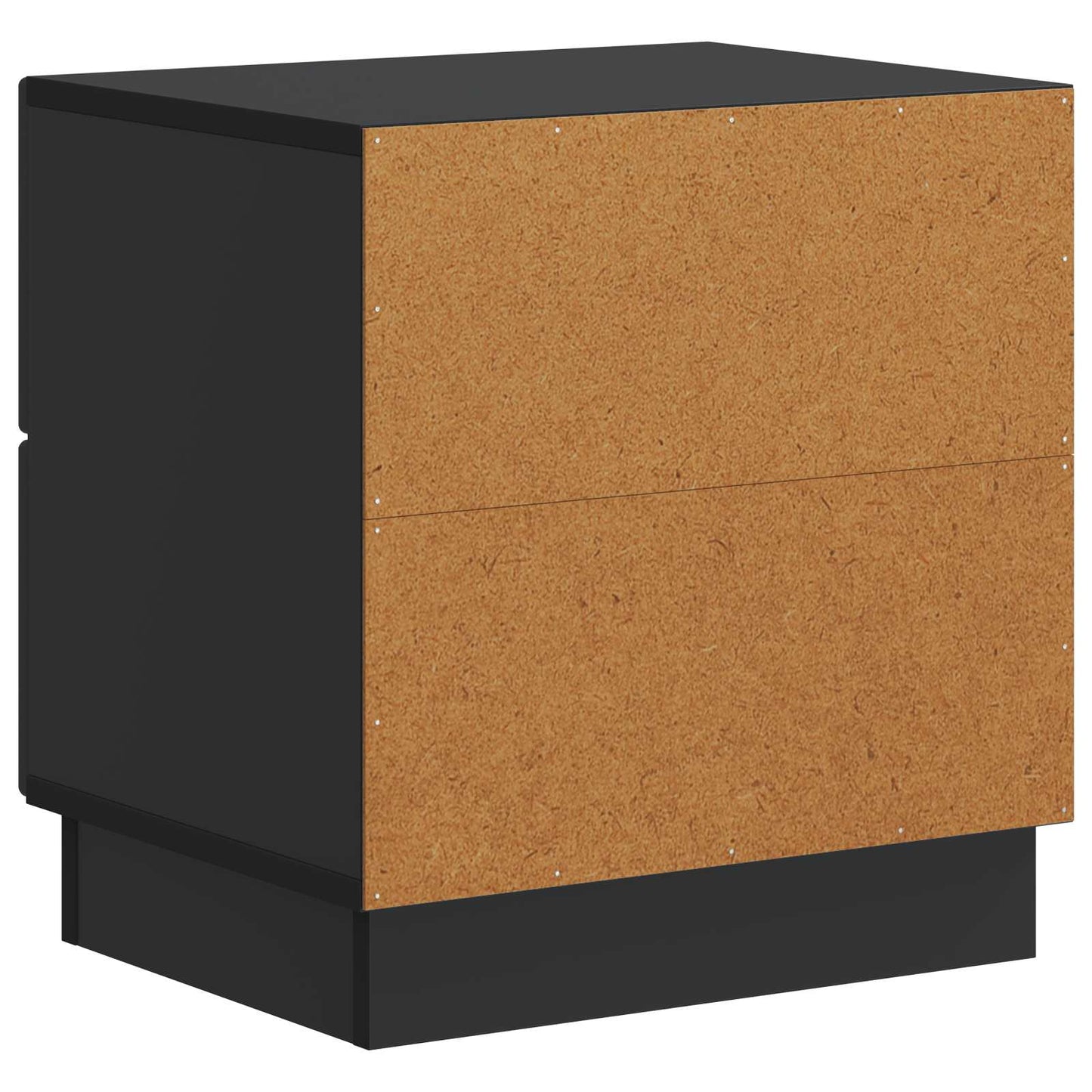 Armadio da Notte Nero 43 x 34,5 x 44,5 cm Legno ingegnerizzato | homemem39