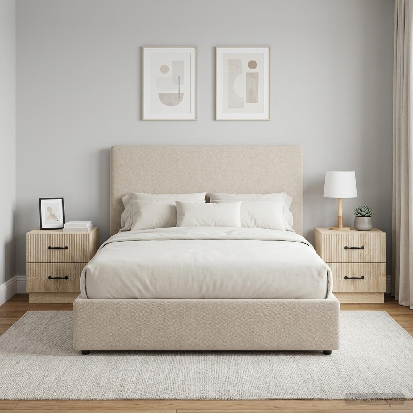 Armadio da Notte 2 pz Rovere Sonoma 43 x 34,5 x 44,5 cm