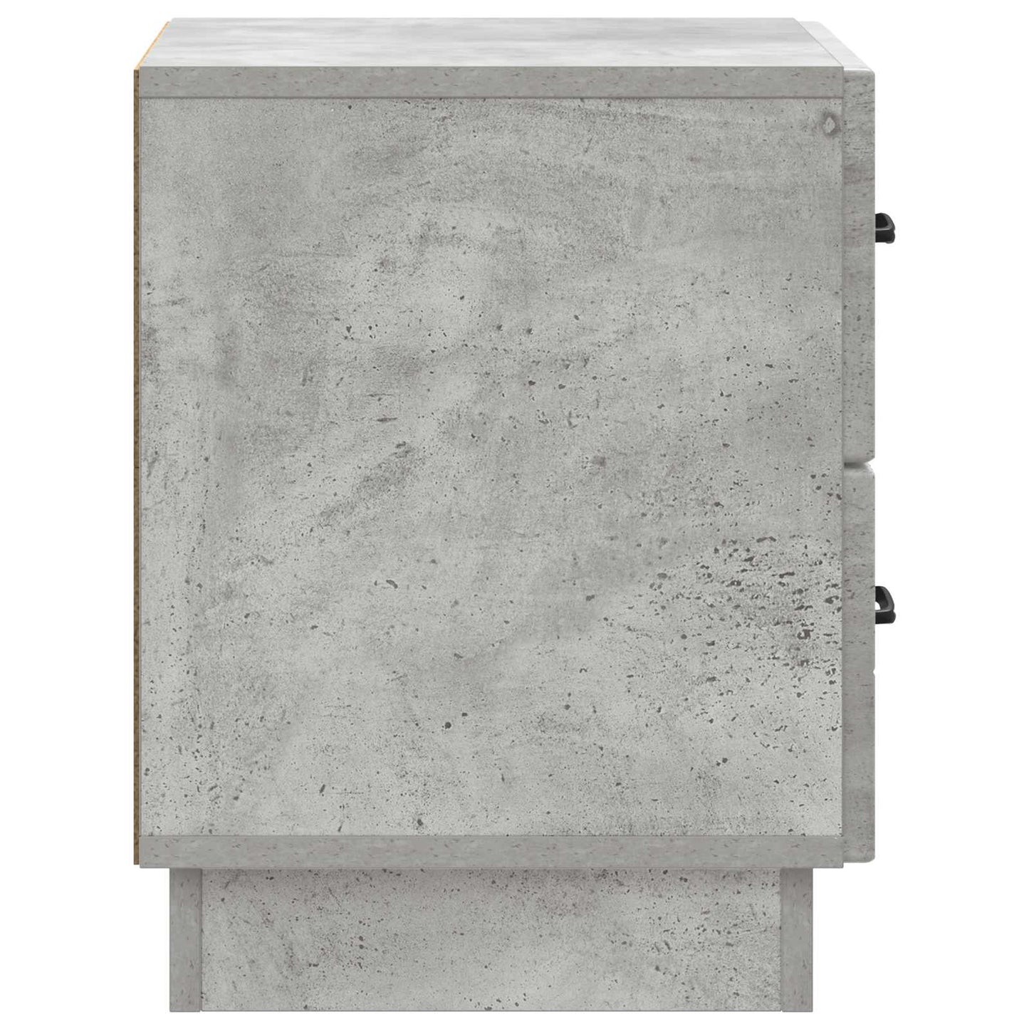 Armadio da Notte Grigio Cemento 43 x 34,5 x 44,5 cm