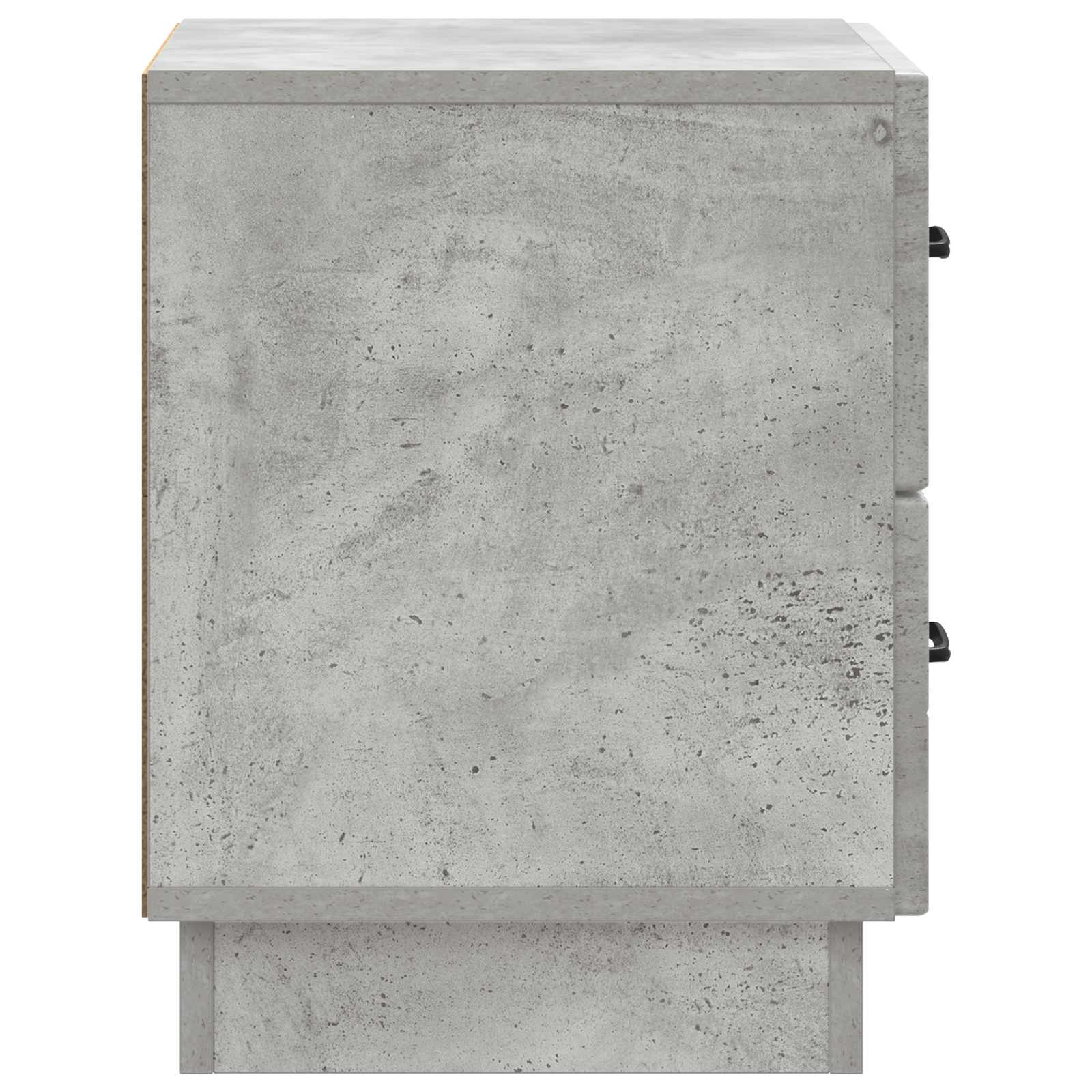 Armadio da Notte 2 pcs Grigio Cemento 43 x 34,5 x 44,5 cm | homemem39