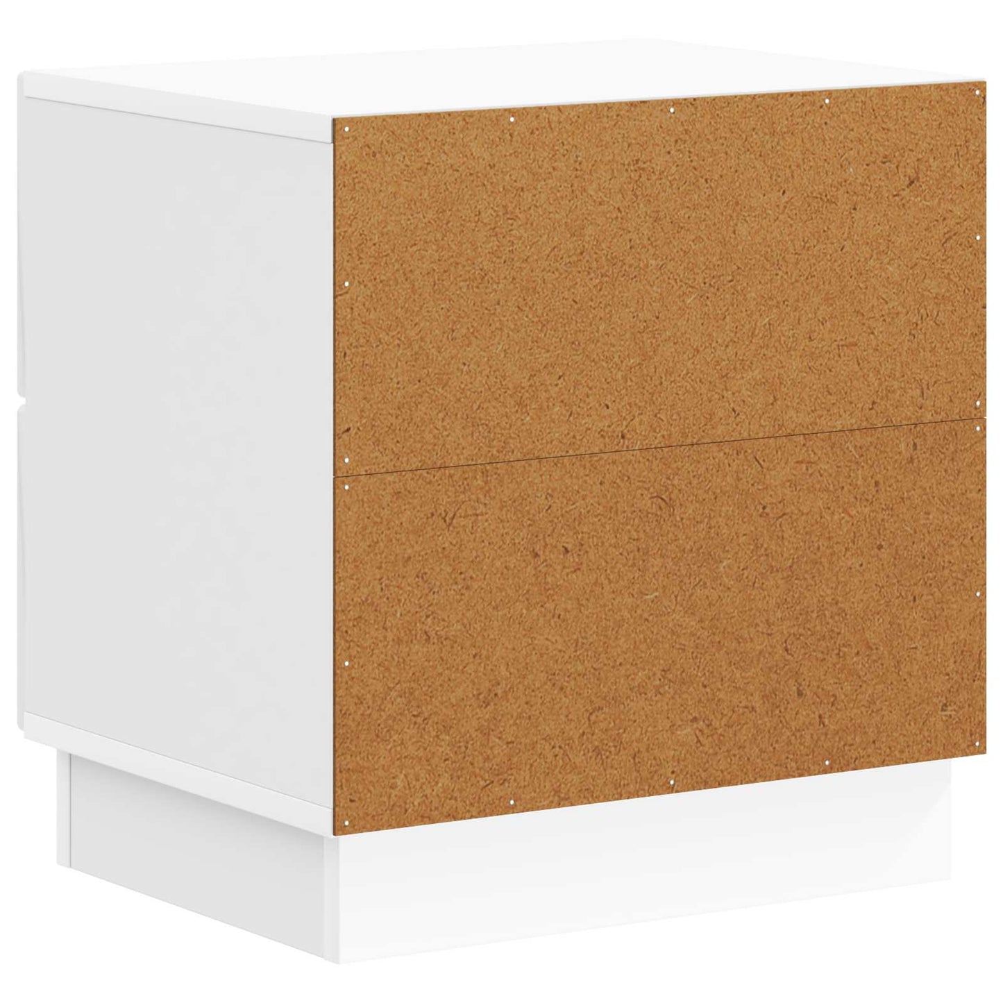 Armadio da Notte 2 pcs Bianco Lucido 43 x 34,5 x 44,5 cm | homemem39