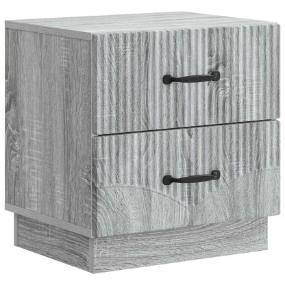Armadio da Notte con cassetto Grigio Sonoma 43 x 34,5 x 44,5 cm | homemem39