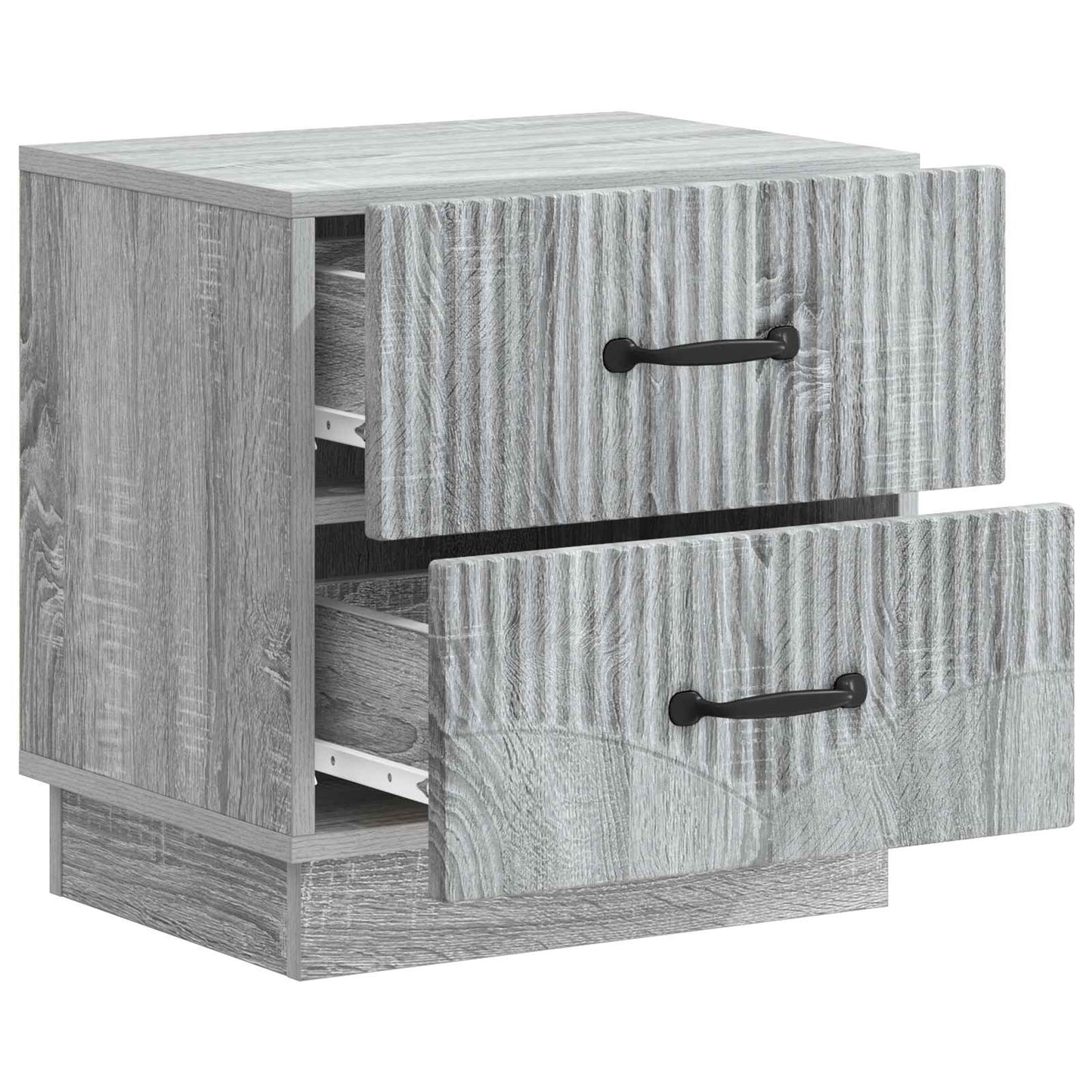 Armadio da Notte con cassetto Grigio Sonoma 43 x 34,5 x 44,5 cm | homemem39
