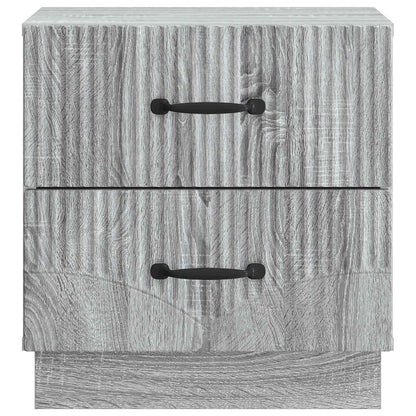 Armadio da Notte con cassetto Grigio Sonoma 43 x 34,5 x 44,5 cm