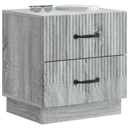 Armadio da Notte con cassetto Grigio Sonoma 43 x 34,5 x 44,5 cm | homemem39