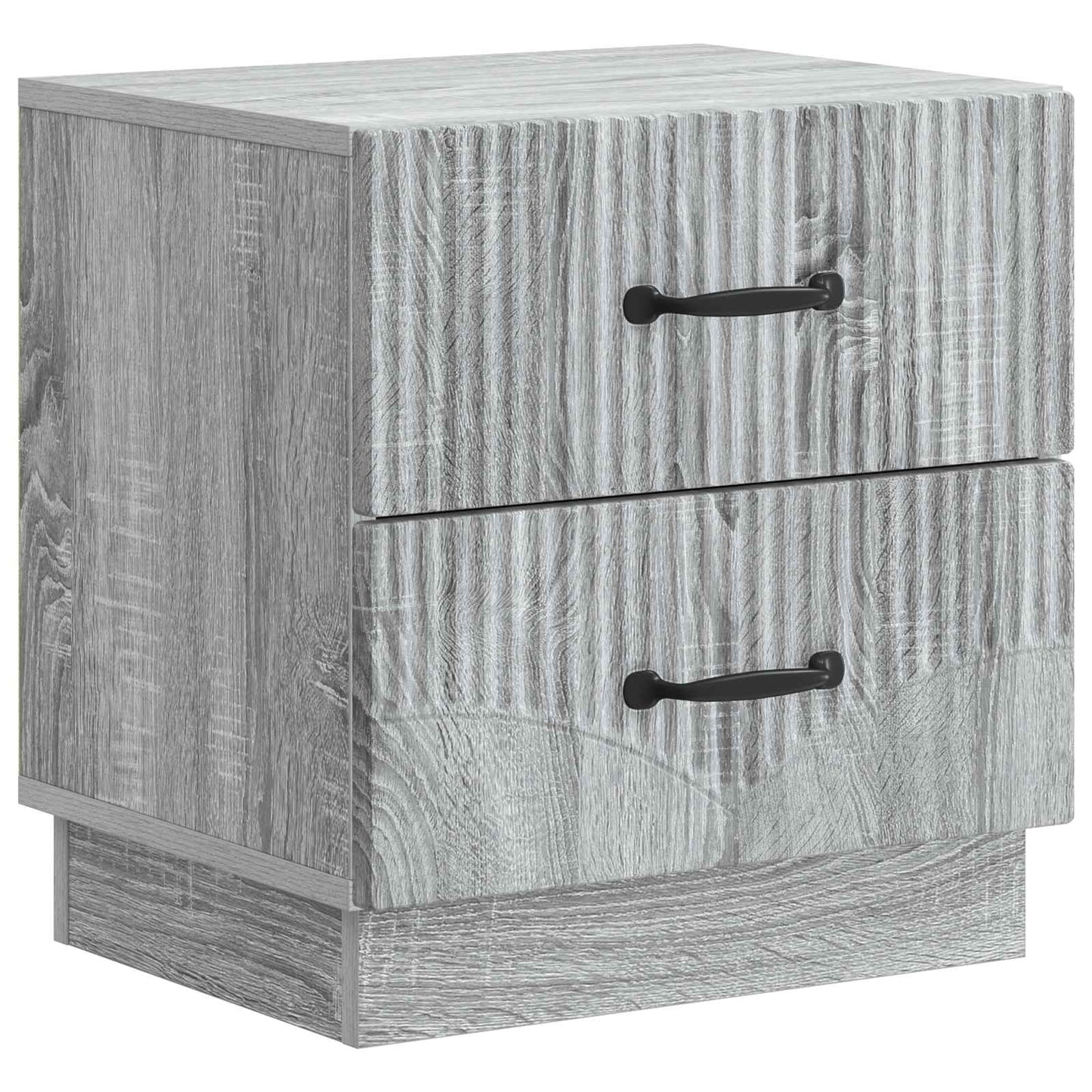 Armadio da Notte 2 pcs Grigio Sonoma 43 x 34,5 x 44,5 cm