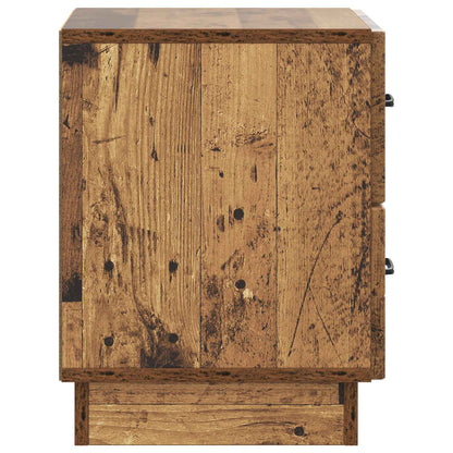 Armadio da Notte con cassetto Legno antico 43 x 34,5 x 44,5 cm