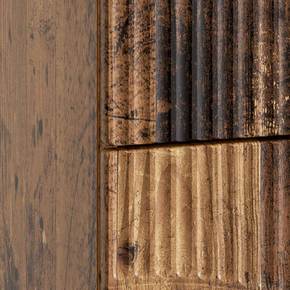 Armadio da Notte 2 pcs Legno antico 43 x 34,5 x 44,5 cm | homemem39