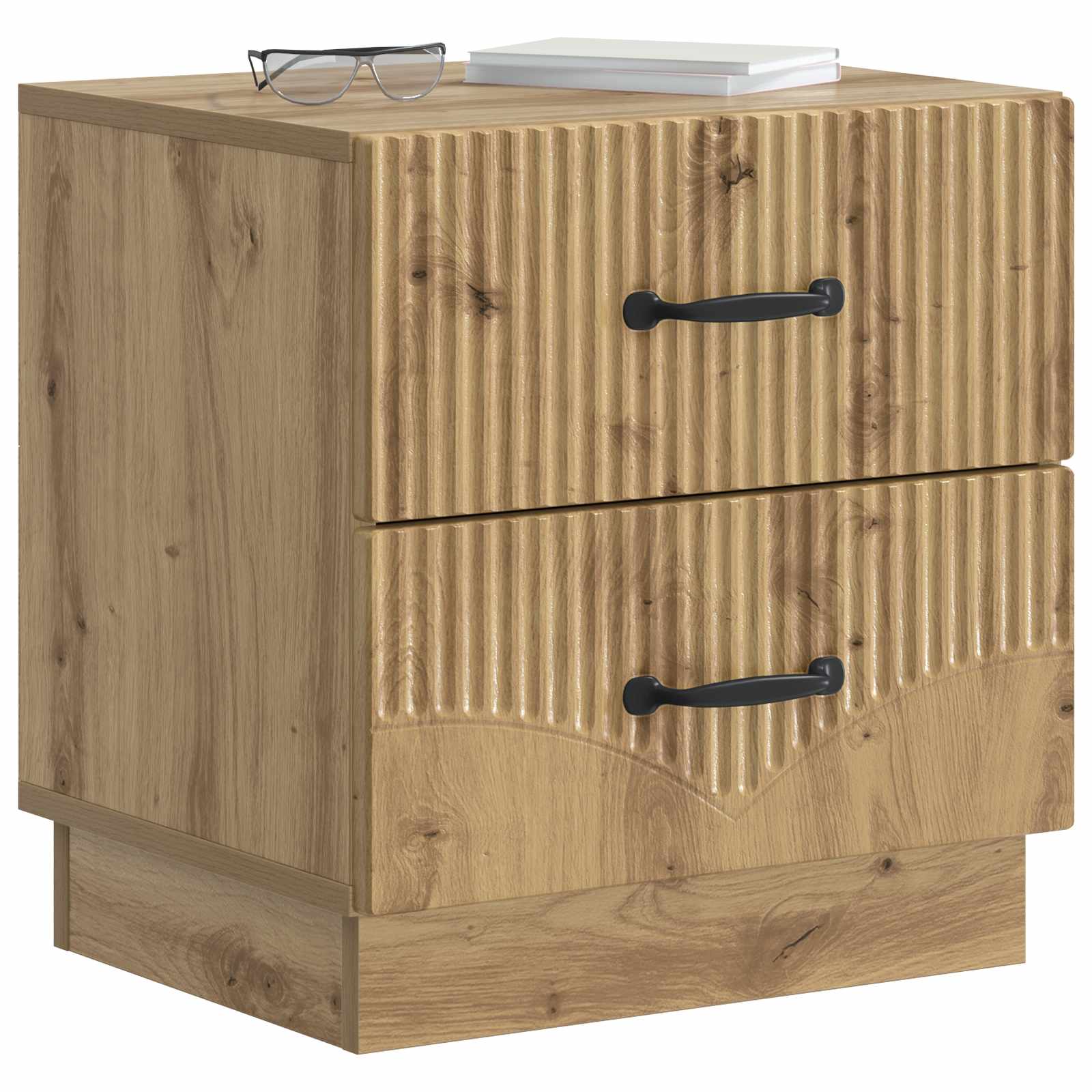 Armadio da Notte Rovere Artigianale 43 x 34,5 x 44,5 cm | homemem39