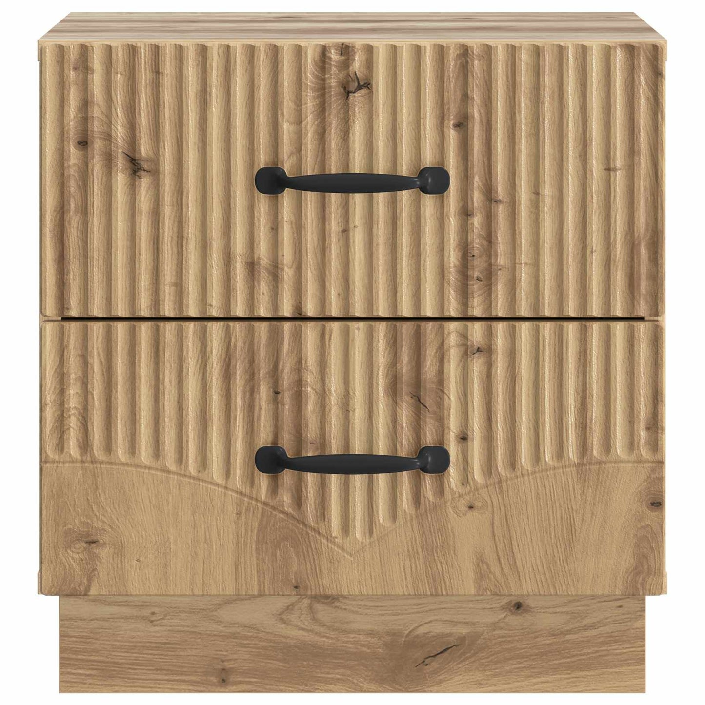 Armadio da Notte 2 pcs Rovere Artigianale 43 x 34,5 x 44,5 cm | homemem39