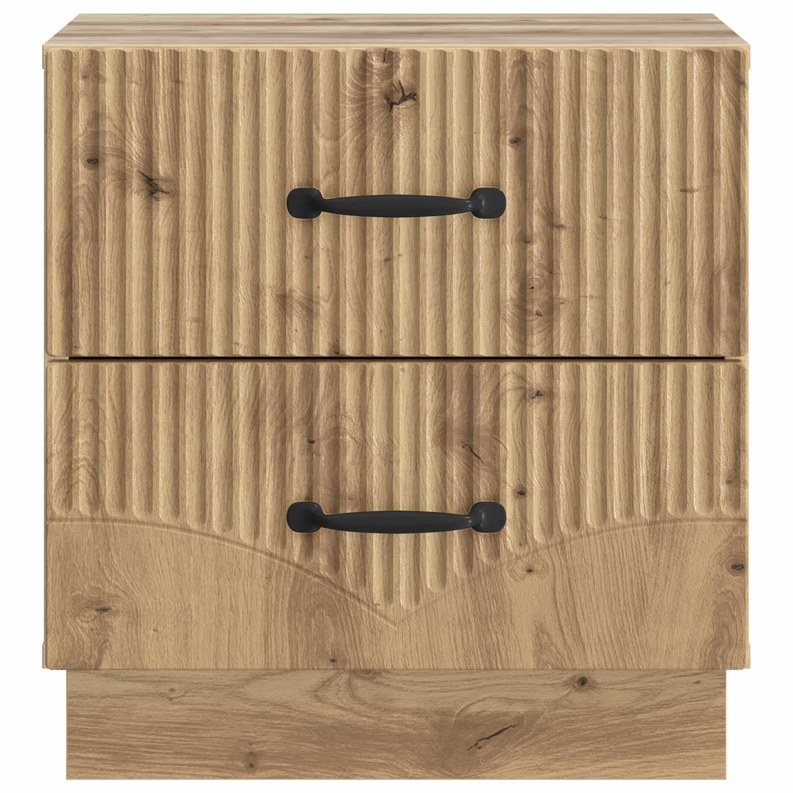 Armadio da Notte 2 pcs Rovere Artigianale 43 x 34,5 x 44,5 cm | homemem39