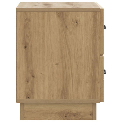 Armadio da Notte 2 pcs Rovere Artigianale 43 x 34,5 x 44,5 cm | homemem39