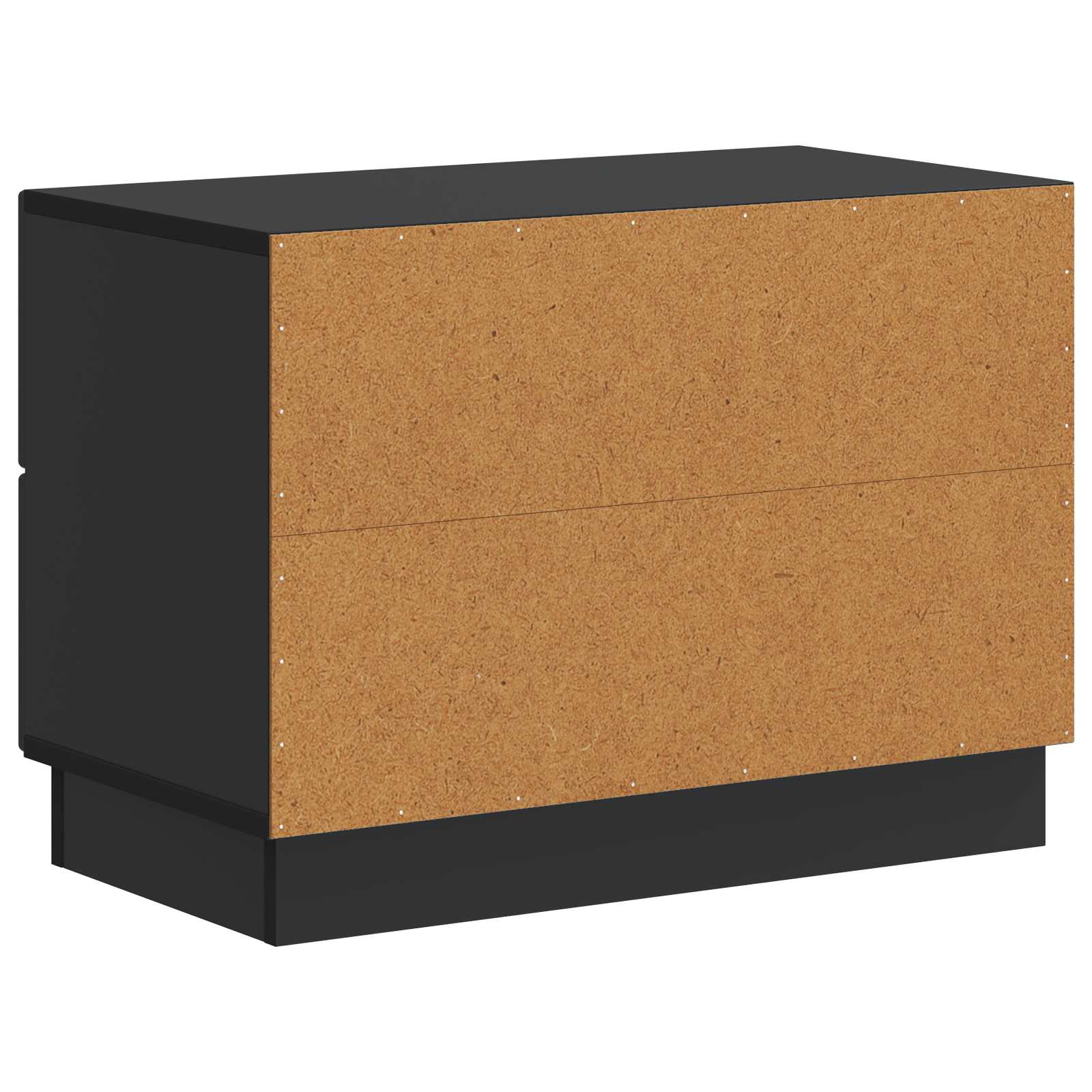 Armadio da Notte Nero 62 x 34,5 x 44,5 cm Legno ingegnerizzato | homemem39