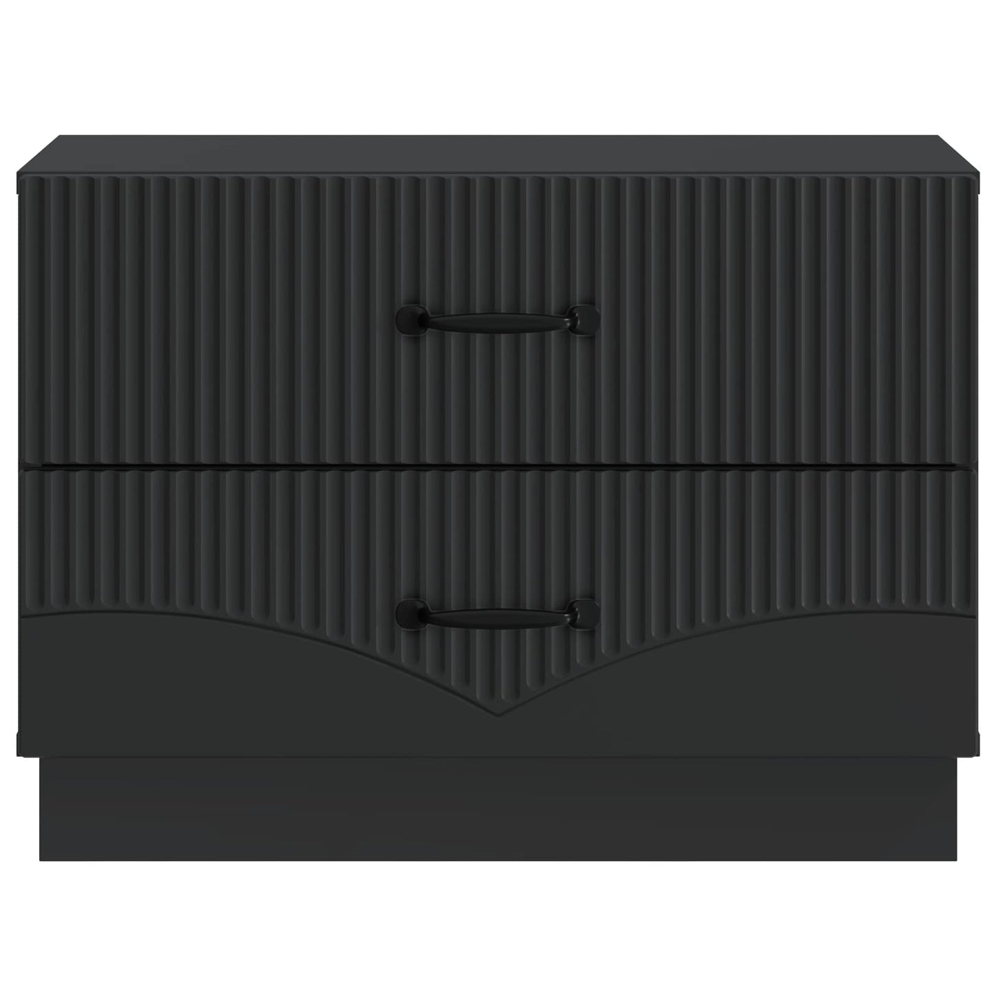 Armadio da Notte Nero 62 x 34,5 x 44,5 cm Legno ingegnerizzato | homemem39
