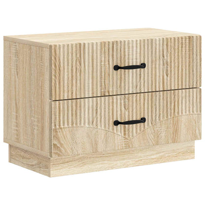 Armadio da Notte con cassetto Rovere Sonoma 62 x 34,5 x 44,5 cm | homemem39