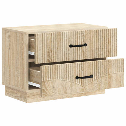 Armadio da Notte con cassetto Rovere Sonoma 62 x 34,5 x 44,5 cm | homemem39