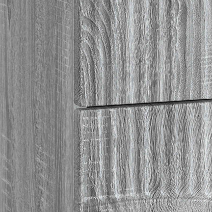 Armadio da Notte con cassetto Grigio Sonoma 62 x 34,5 x 44,5 cm | homemem39
