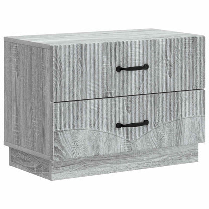 Armadio da Notte con cassetto Grigio Sonoma 62 x 34,5 x 44,5 cm | homemem39