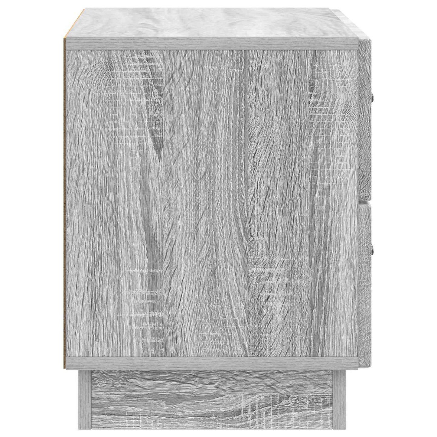 Armadio da Notte con cassetto Grigio Sonoma 62 x 34,5 x 44,5 cm