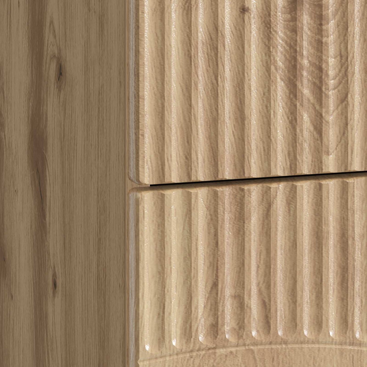 Armadio da Notte Rovere Artigianale 62 x 34,5 x 44,5 cm | homemem39