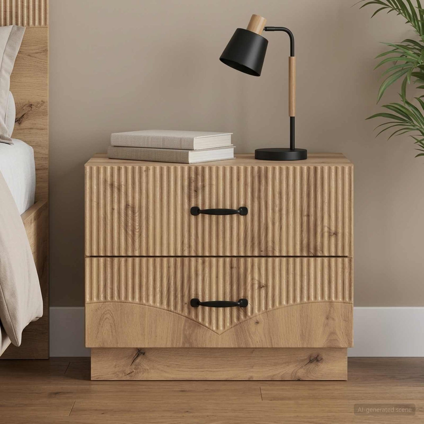 Armadio da Notte Rovere Artigianale 62 x 34,5 x 44,5 cm