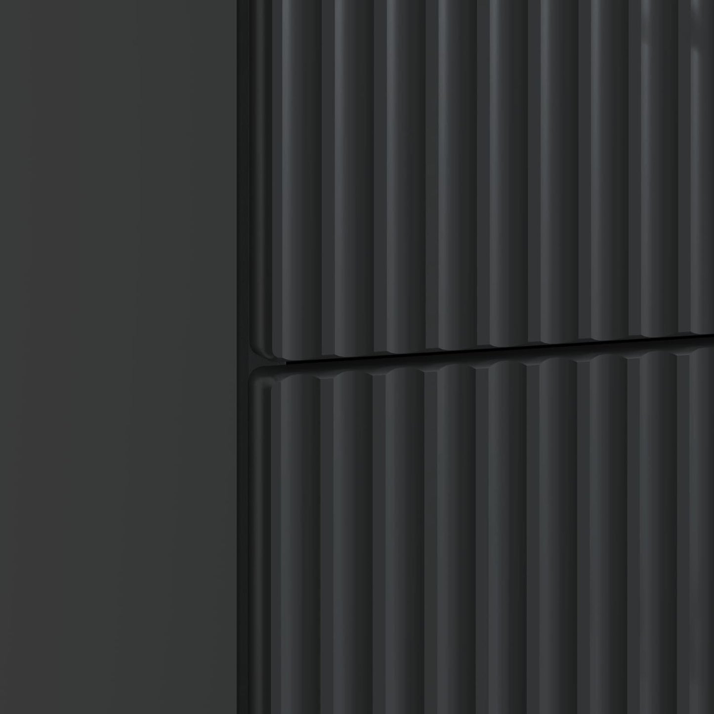 Armadio da Notte Nero 43 x 41 x 63,5 cm Legno ingegnerizzato | homemem39