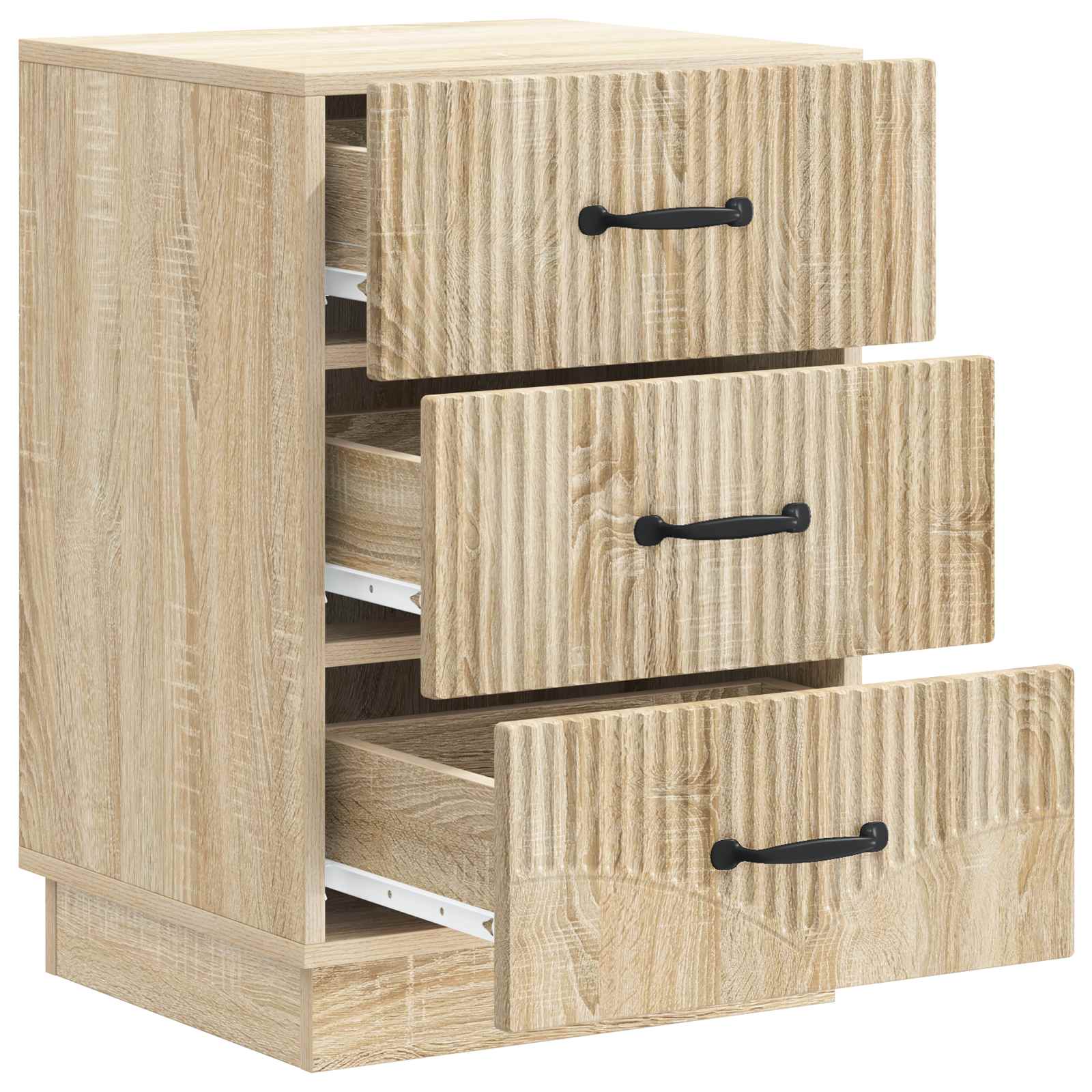 Armadio da Notte con cassetto Rovere Sonoma 43 x 41 x 63,5 cm | homemem39