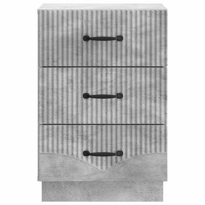 Armadio da Notte con cassetto Grigio Cemento 43 x 41 x 63,5 cm | homemem39