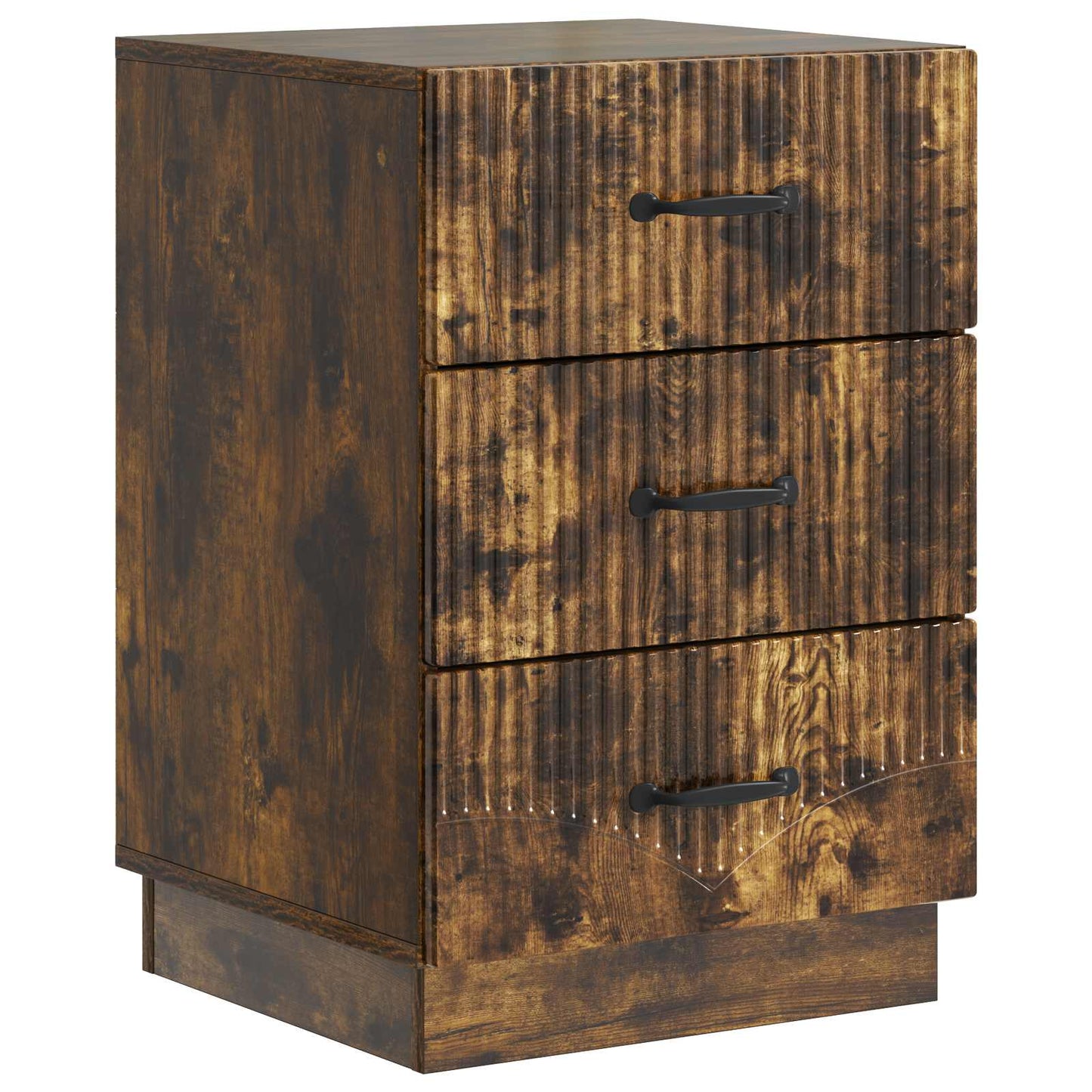 Armadio da Notte con cassetto Rovere Fumo 43 x 41 x 63,5 cm | homemem39