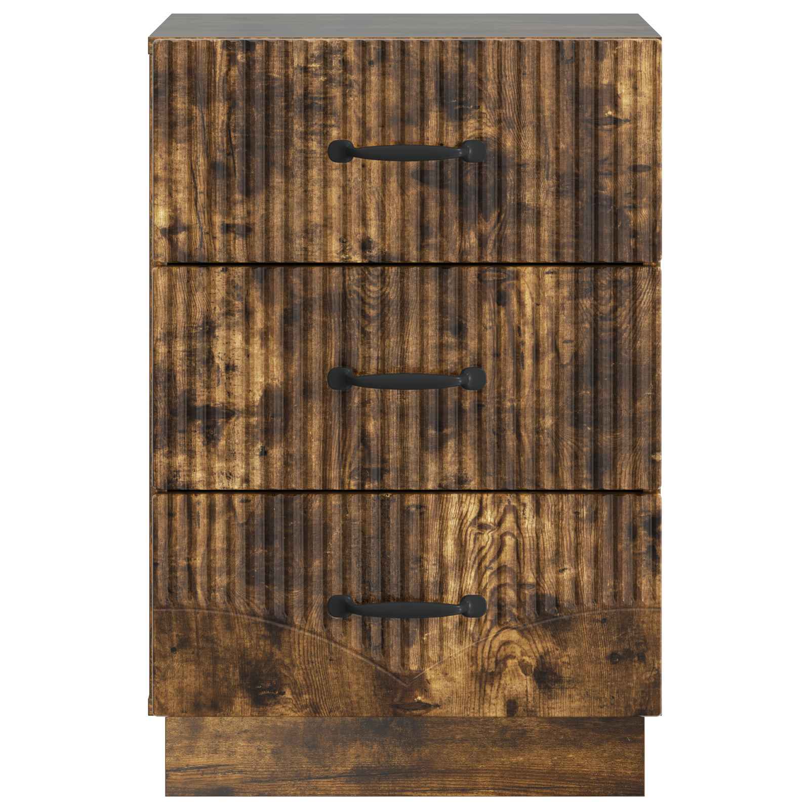 Armadio da Notte con cassetto Rovere Fumo 43 x 41 x 63,5 cm | homemem39