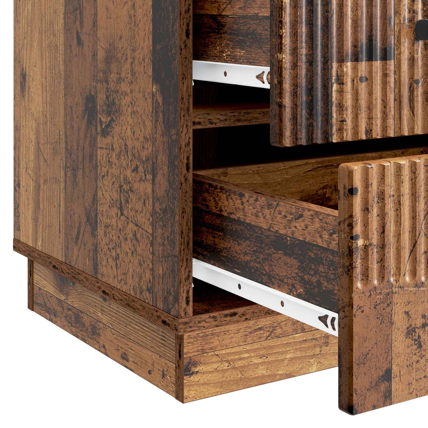 Armadio da Notte con cassetto Legno antico 43 x 41 x 63,5 cm