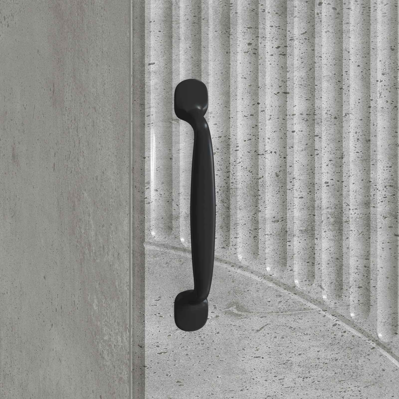 Comodino 2 pcs Grigio Concretè 43 x 34,5 x 47 cm | homemem39