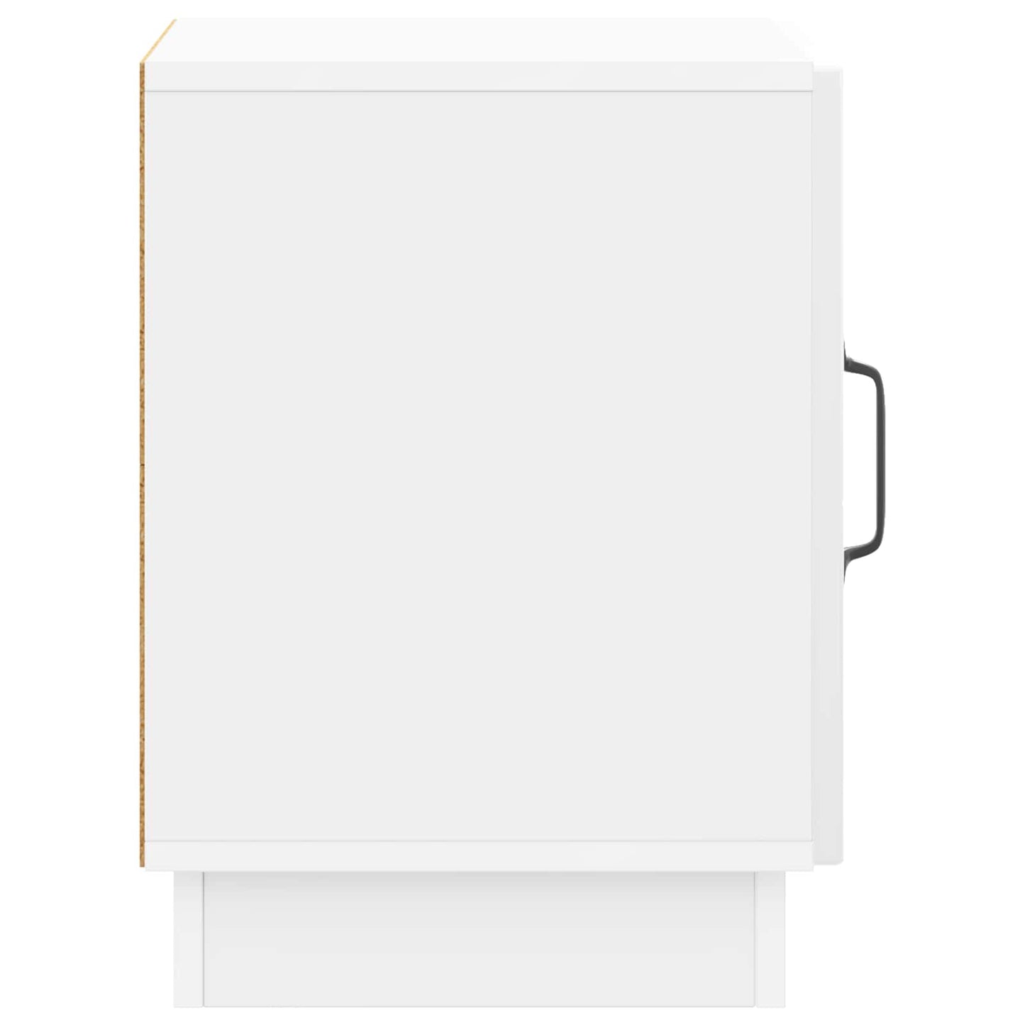 Comodino 2 pcs Bianco Lucido 43 x 34,5 x 47 cm | homemem39