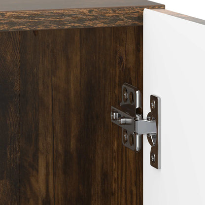 Comodino Rovere Fumo 43 x 34,5 x 47 cm Legno ingegnerizzato | homemem39