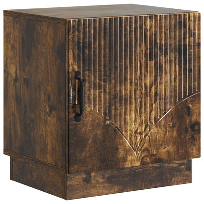 Comodino Rovere Fumo 43 x 34,5 x 47 cm Legno ingegnerizzato | homemem39